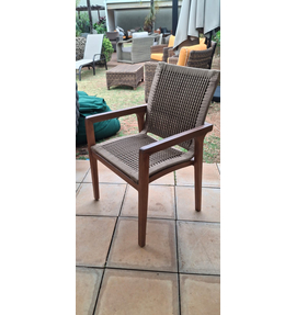 Poltrona CLASS tricô/mad.