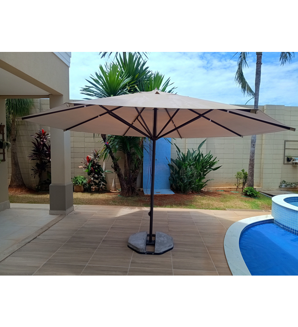 Ombrelone ELEGANCE central 4m diam.