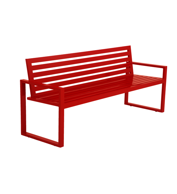 Banco Perfile aluminio